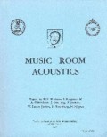 music, room and acoustics
