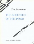five lecturas on the Acoustics of the piano